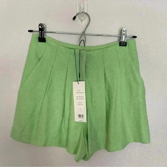 Veronica Beard Shorts | Veronica Beard Gables Short In Pistachio SIZE 0 - Picture 5 of 6